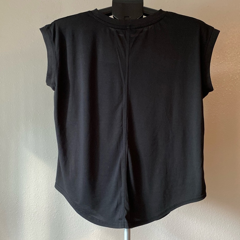 Flag Nor Fail Black Women's Oversized Top Size Small - Picture 3 of 8
